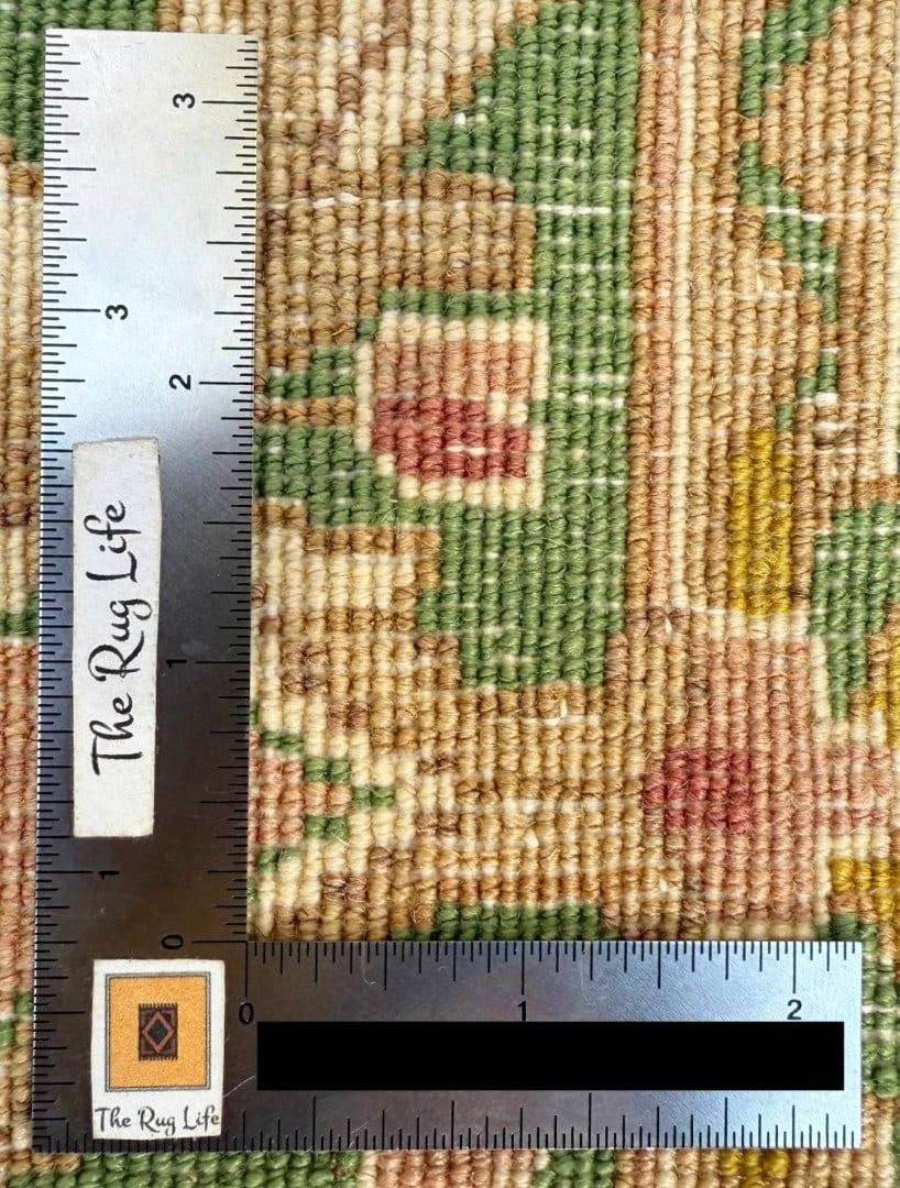 EXTRA-LONG PERSIAN KERMAN HAND KNOTTED RUNNER WITH 175+ KPSI, 3.0 x 17.10 (91cm x 544cm) - 6
