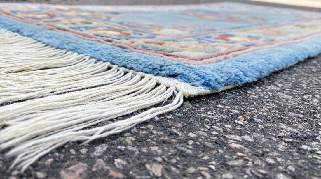 ART DECO HAND TUFTED RUG, 2.0 x 3.10 (61cm x 117cm) - 2