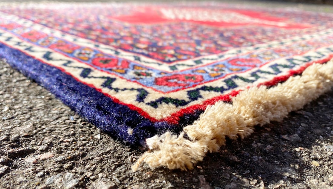 VINTAGE PERSIAN SENEH HAND KNOTTED RUG – 2.0 x 2.8 - 4