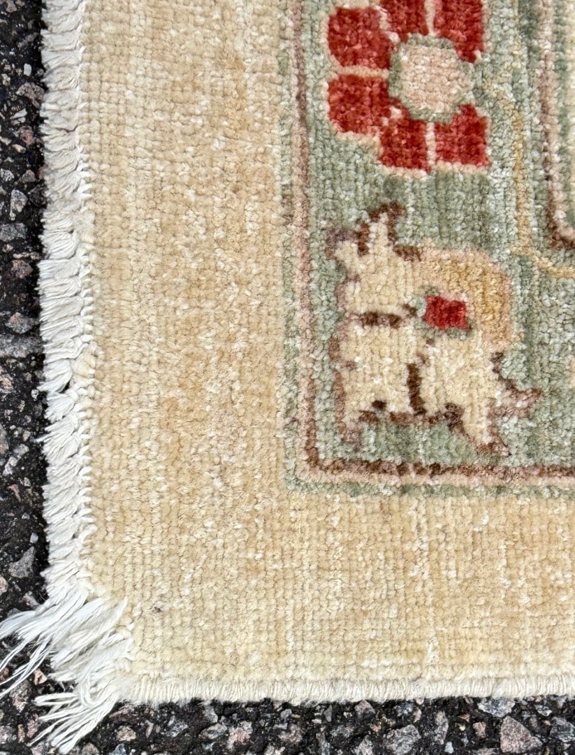 MANSION SIZED OUSHAK HAND KNOTTED RUG, 12.1 x 17.7 (368cm x 536cm) - 6