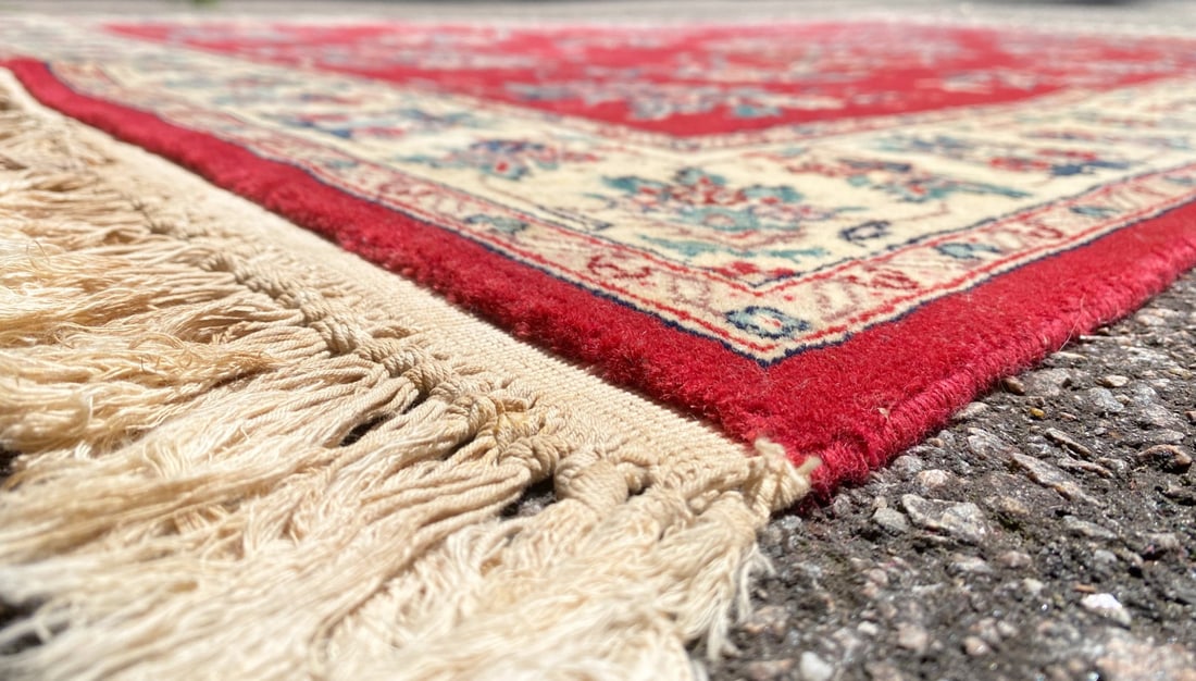 SAROUK HAND KNOTTED RUG – 3.11 x 6.3 (119cm x 191cm) - 4
