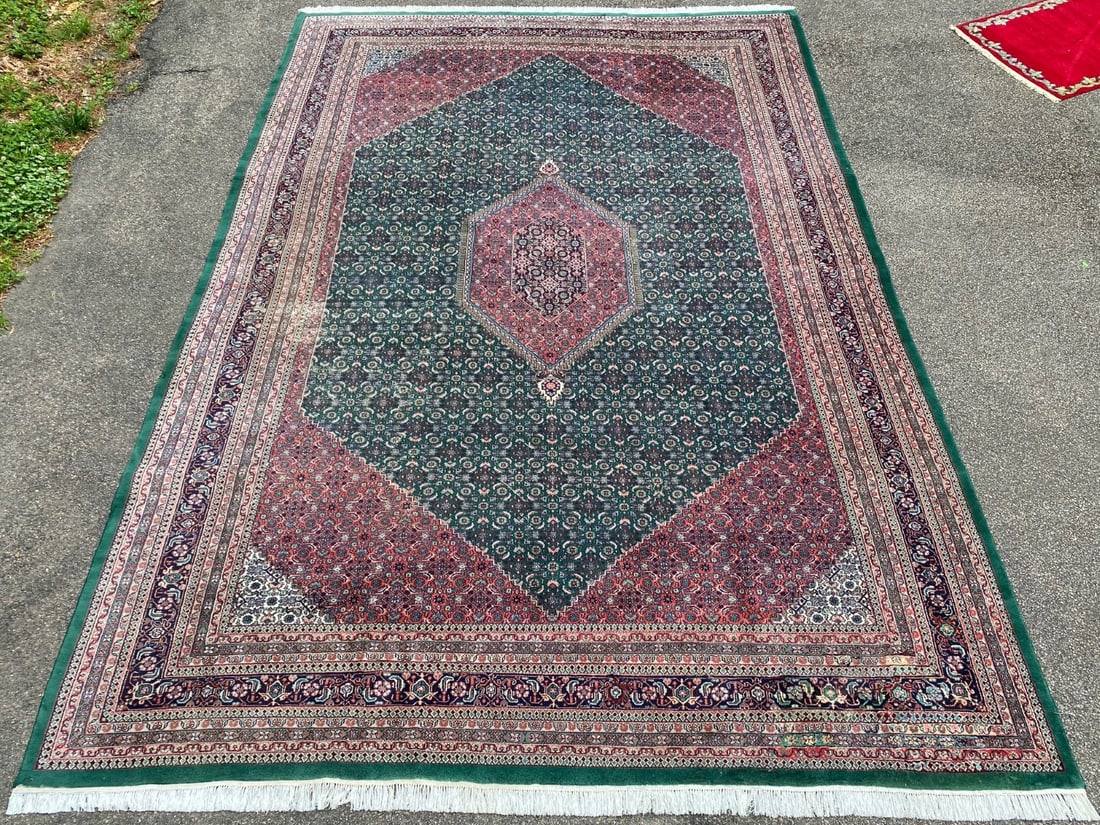 MANSION BIDJAR HAND KNOTTED RUG WITH 250+ KPSI AND RECENT APPRAISAL, 11.10 x 18.0 (361cm x 549cm) - 2