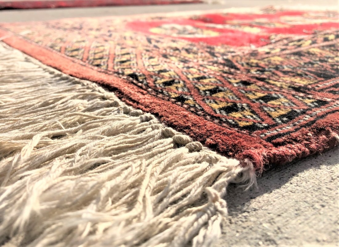 BUKHARA TEKKE HAND KNOTTED RUG – 2.0 x 2.11 - 5
