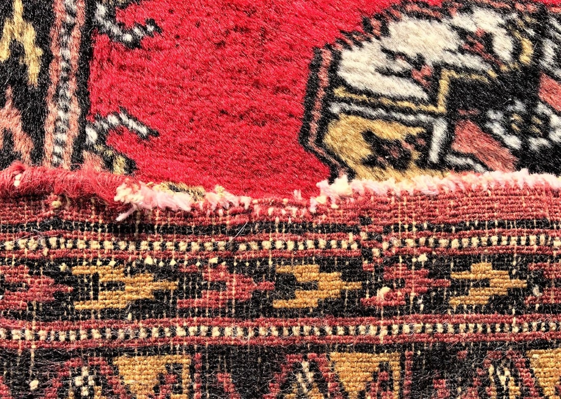 BUKHARA TEKKE HAND KNOTTED RUG – 2.0 x 2.11 - 8