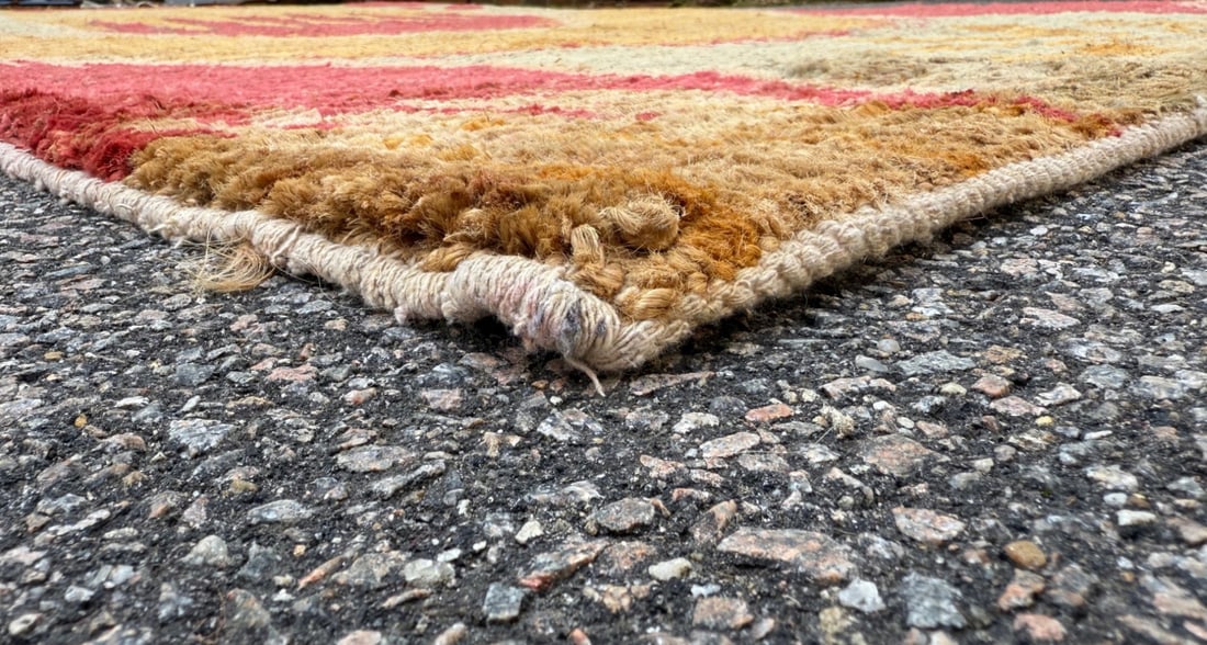 MODERN HAND KNOTTED RUG, NEW, 5.1 x 8.0 (155cm x 244cm) - 4