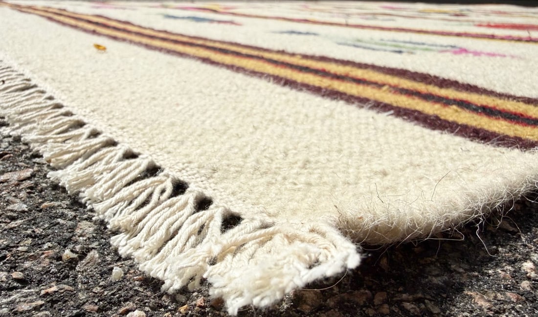 QASHQAI KILIM HAND KNOTTED RUG, NEW, 6.0 x 9.0 (183cm x 274m) - 4