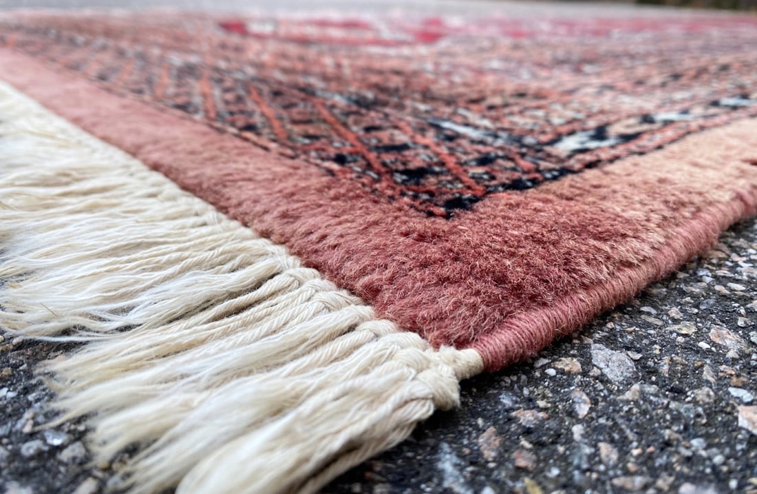 BUKHARA HAND KNOTTED RUNNER, 3.3 x 10.2, (99cm x 310cm) - 4