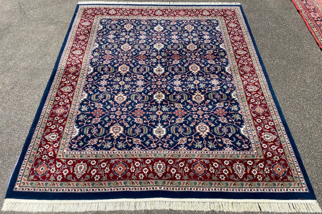 KASHAN HAND KNOTTED RUG, 8.0 x 10.0 (244cm x 305cm) - 2