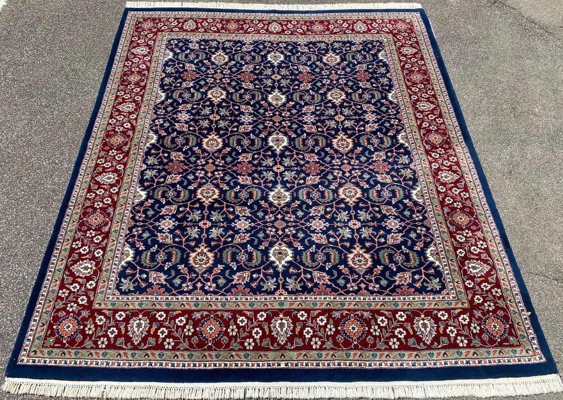 KASHAN HAND KNOTTED RUG, 8.0 x 10.0 (244cm x 305cm) - 3