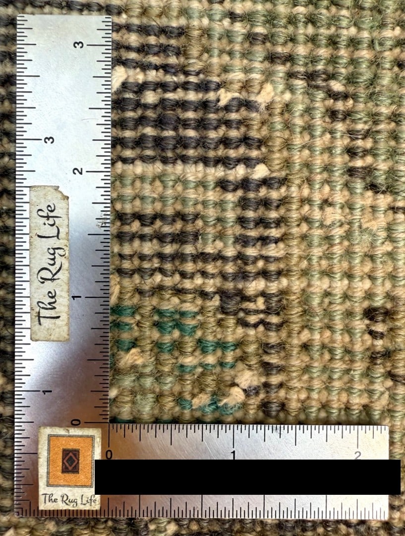 ANTIQUE PERSIAN SAROUK HAND KNOTTED, 6.6 x 9.6 (198cm x 290cm) - 6