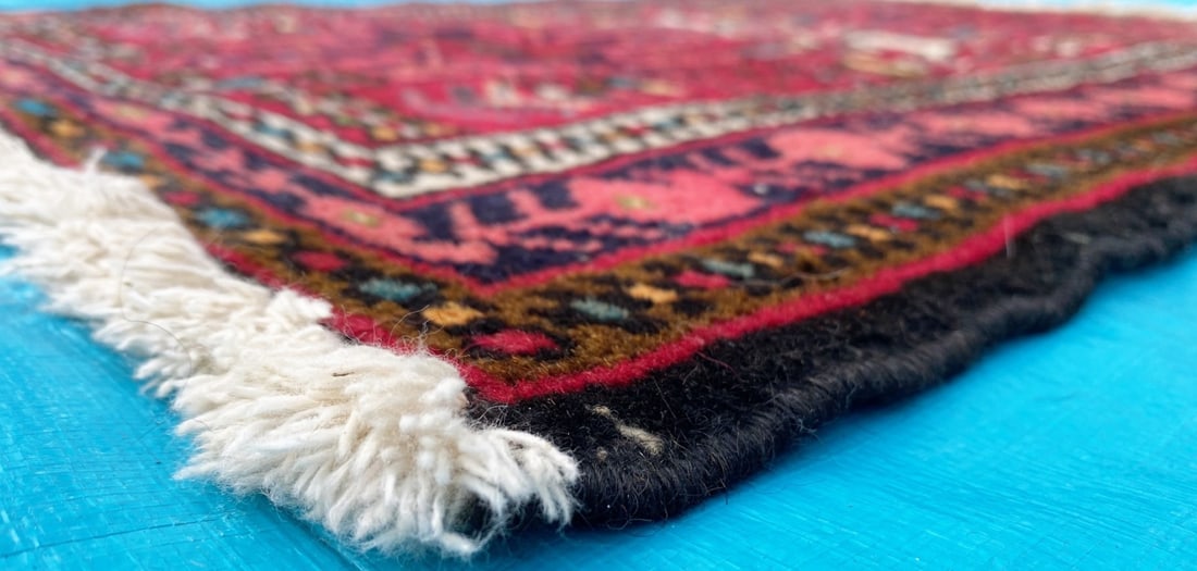 PERSIAN HAMADAN PRAYER RUG, 2.2.x 3.0 (66cm x 91cm) - 2