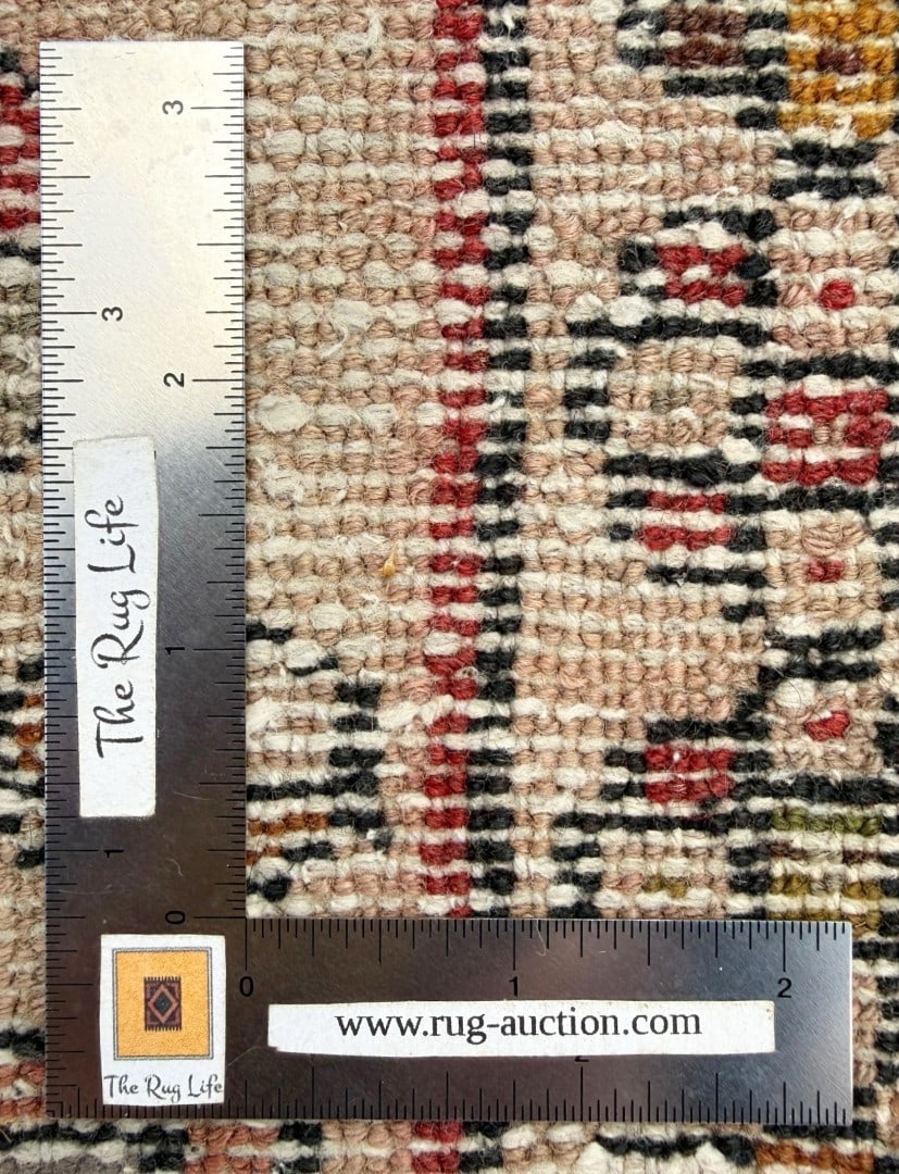VINTAGE PERSIAN HAMADAN HAND KNOTTED RUG, 2.3 x 3.8 (71cm x 112cm) - 3