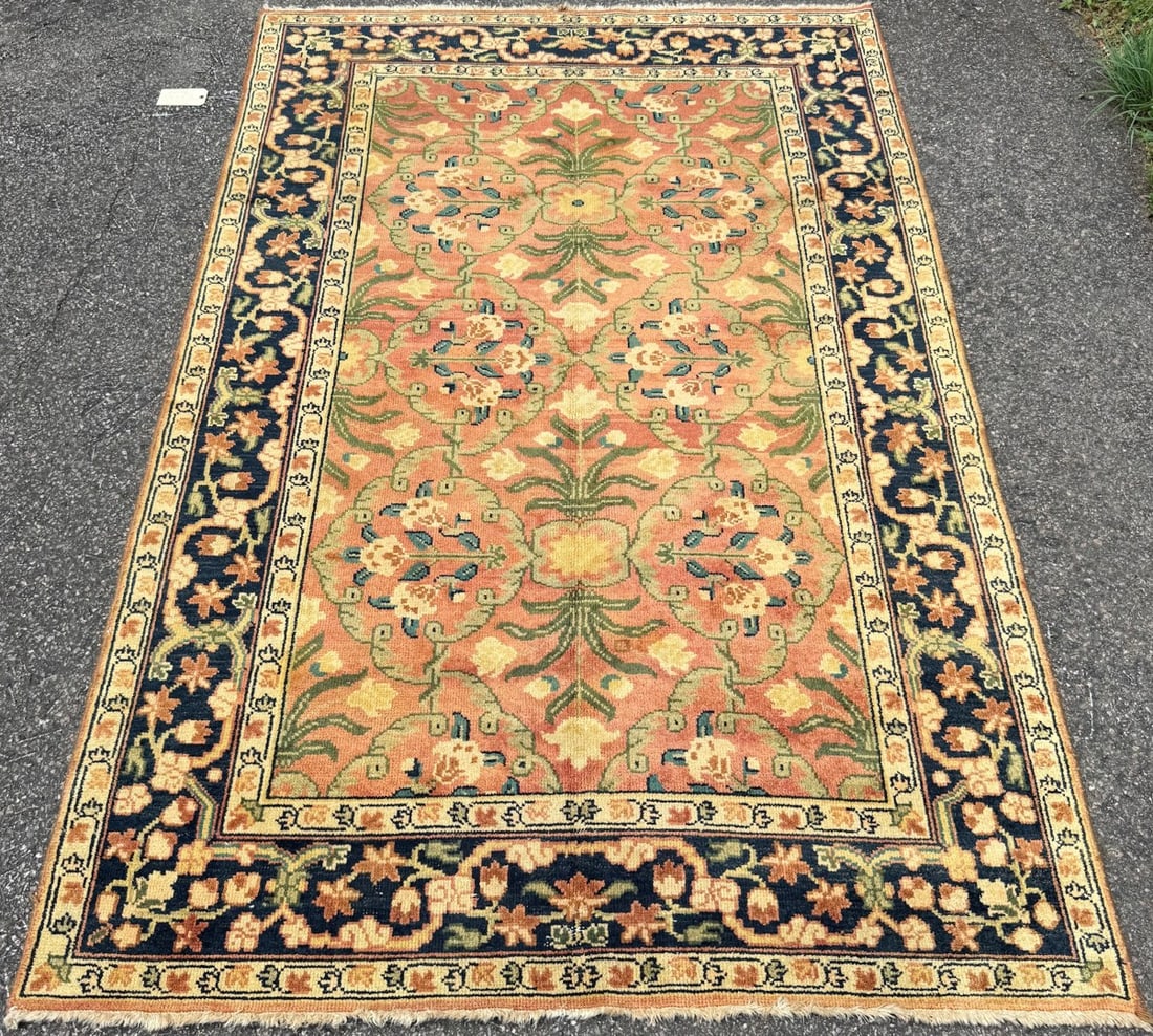 PESHAWAR HAND KNOTTED RUG, 5.5 x 8.3 (165cm x 251cm) - 2