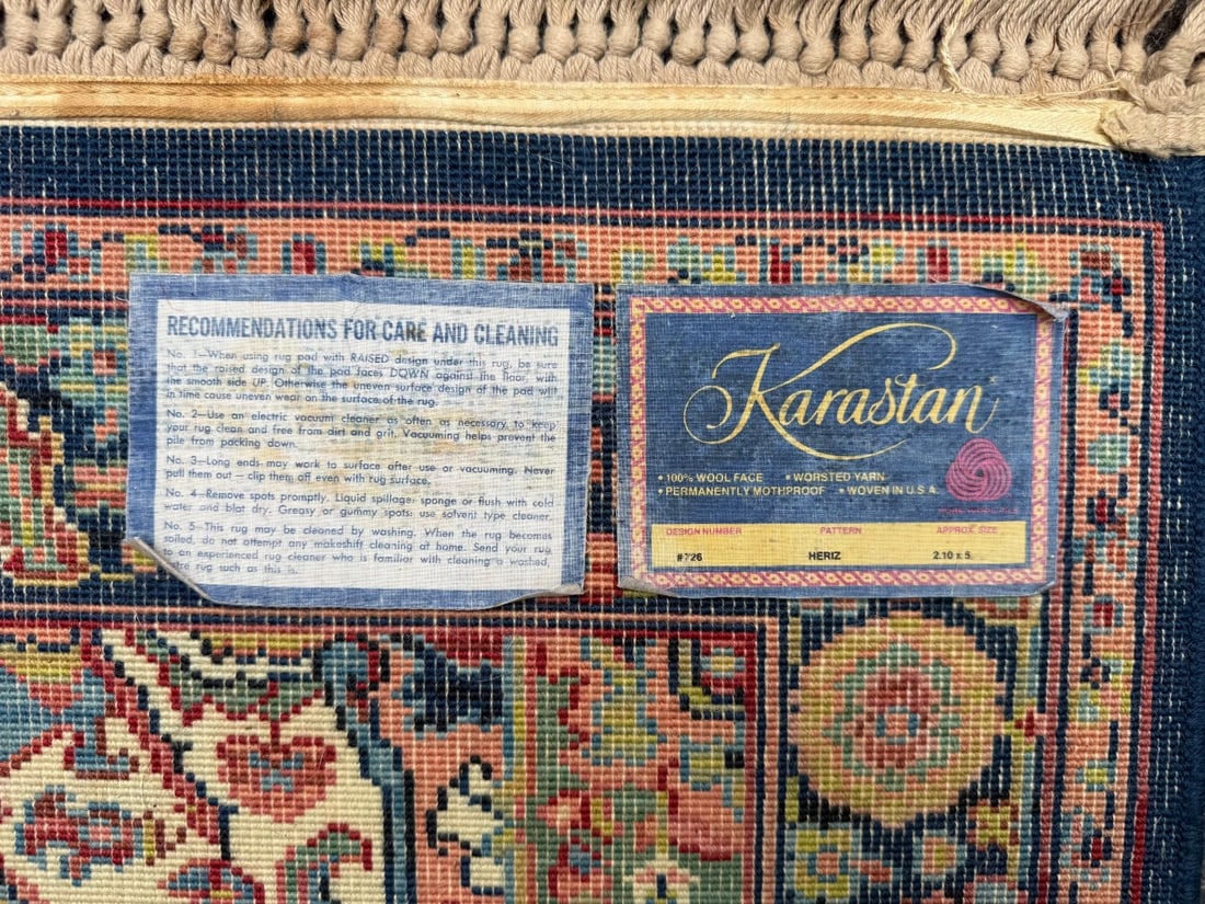 KARASTAN ISFAHAN RUG, 2.11 x 5.0 (89cm x 152cm) - 3