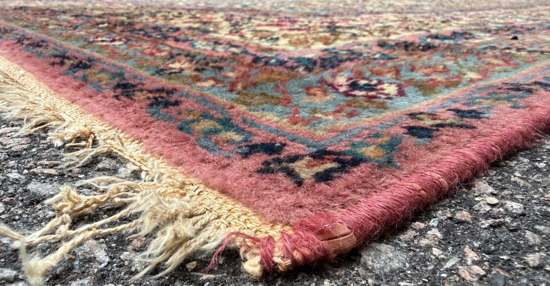 KARASTAN KERMAN RUG, DISTRESSED, 8.9 x 11.10 (267cm x 361cm) - 4