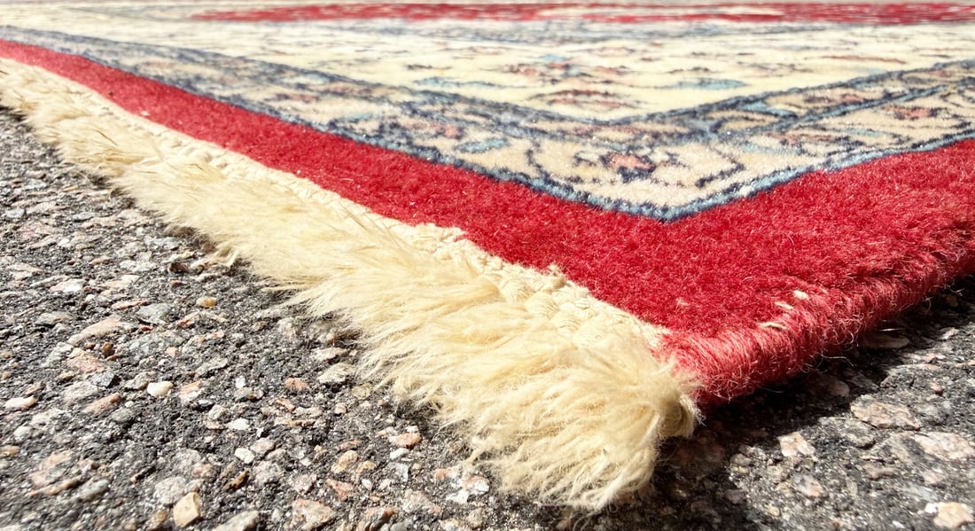 VINTAGE ISFAHAN HAND KNOTTED RUG, 9.0 x 12.5 (274cm x 378cm) - 4