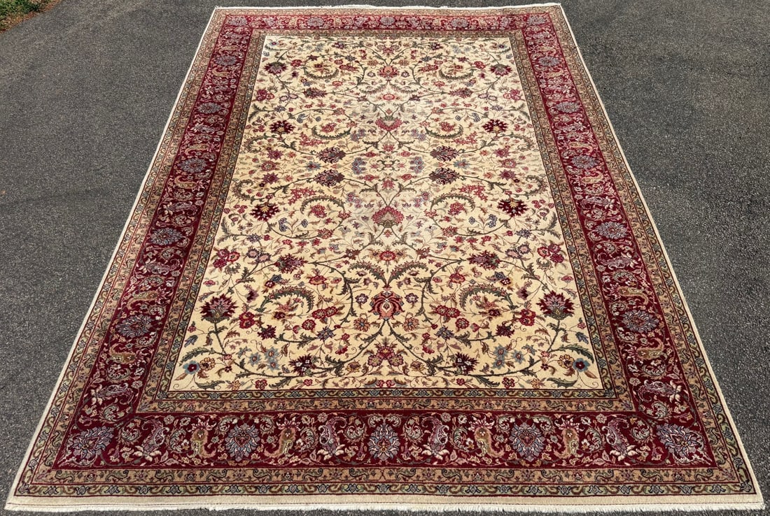 SAROUK HAND KNOTTED RUG, 10.0 x 14.0 (305cm x 427cm) - 2