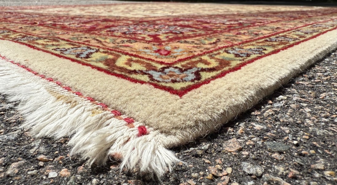 SAROUK HAND KNOTTED RUG, 10.0 x 14.0 (305cm x 427cm) - 4