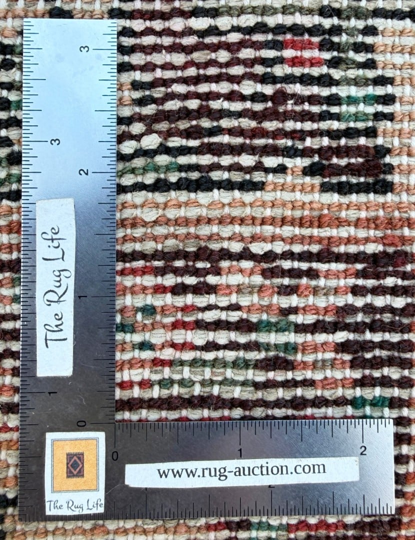 ANTIQUE PERSIAN BIDJAR HAND KNOTTED RUNNER, 3.10 x 11.0 (117cm x 335cm) - 5