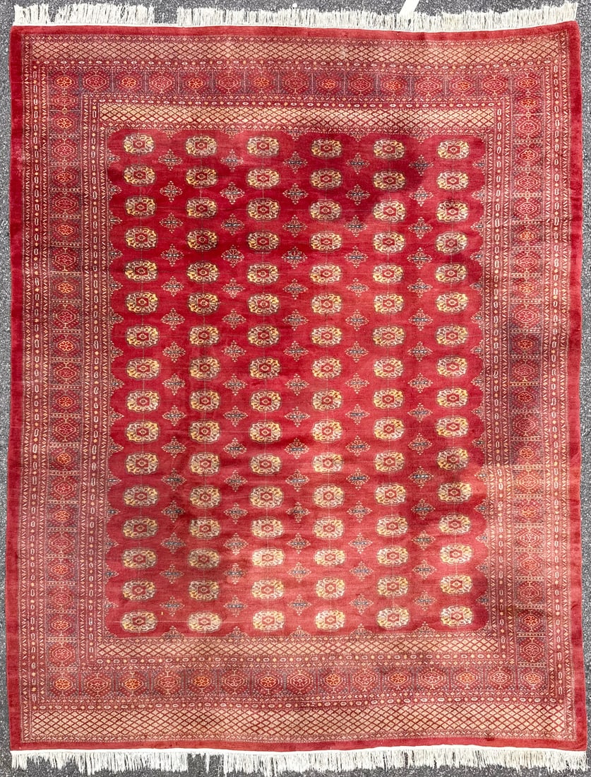 BUKHARA HAND KNOTTED RUG, 9.5 x 12.0 (287cm x 366cm) (1 of 5)