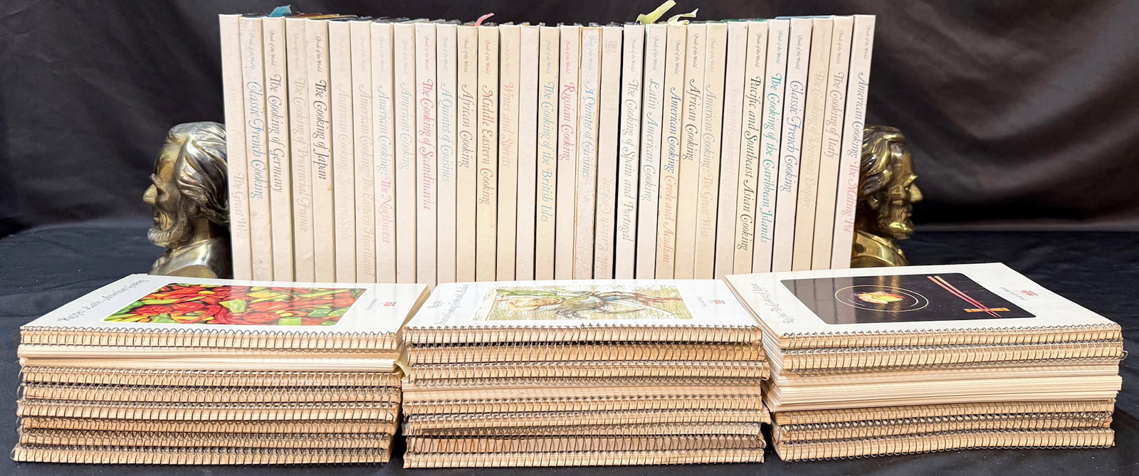 ANNOTATED “FOODS OF THE WORLD?? CULINARY LIBRARY, ESTATE OF WHITE HOUSE CHEF PIERRE CHAMBRIN, (1 of 7)