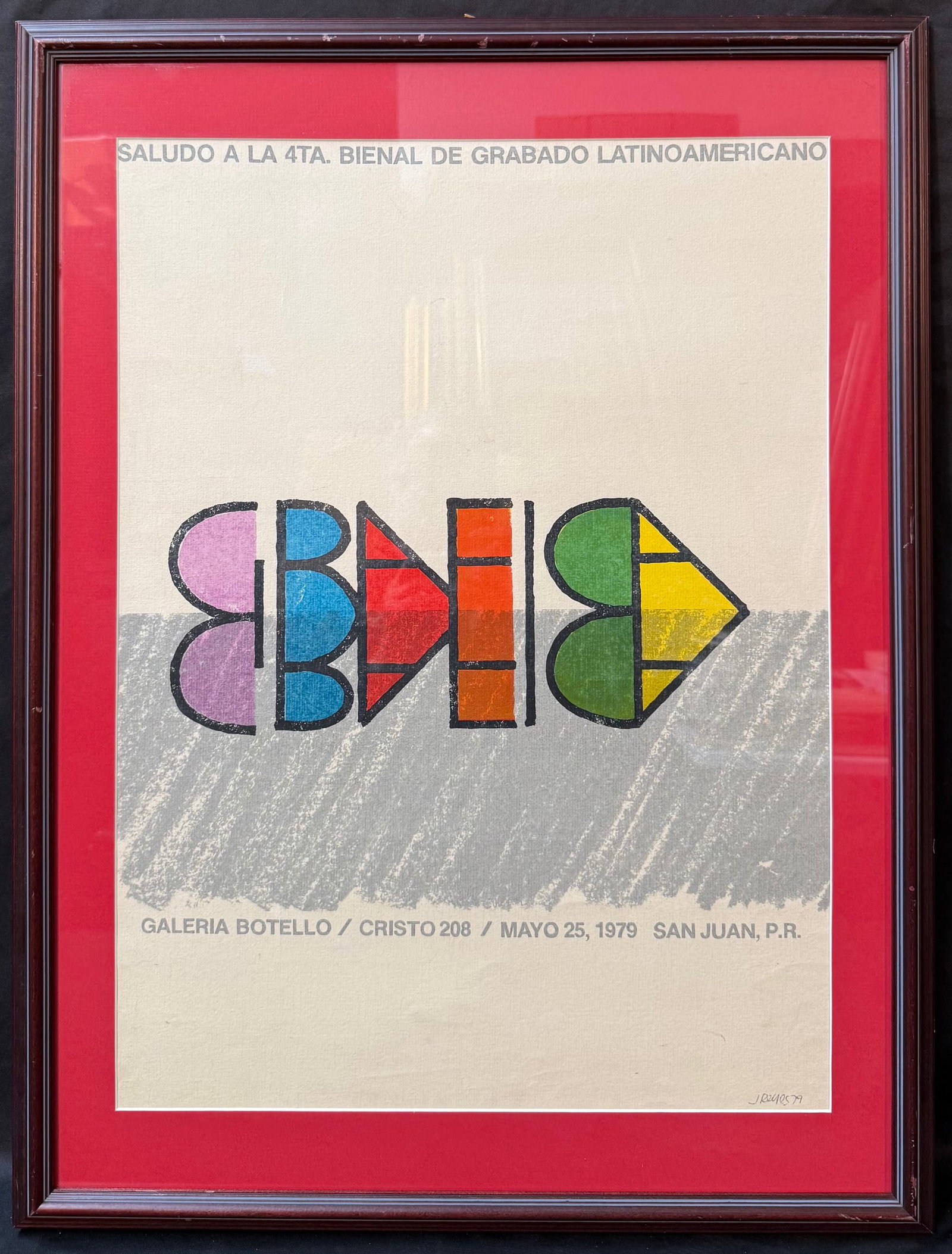 4TH SAN JUAN BIENNIAL OF LATIN AMERICA PRINTMAKING, 22IN x 29IN (56cm x 74cm) (1 of 7)