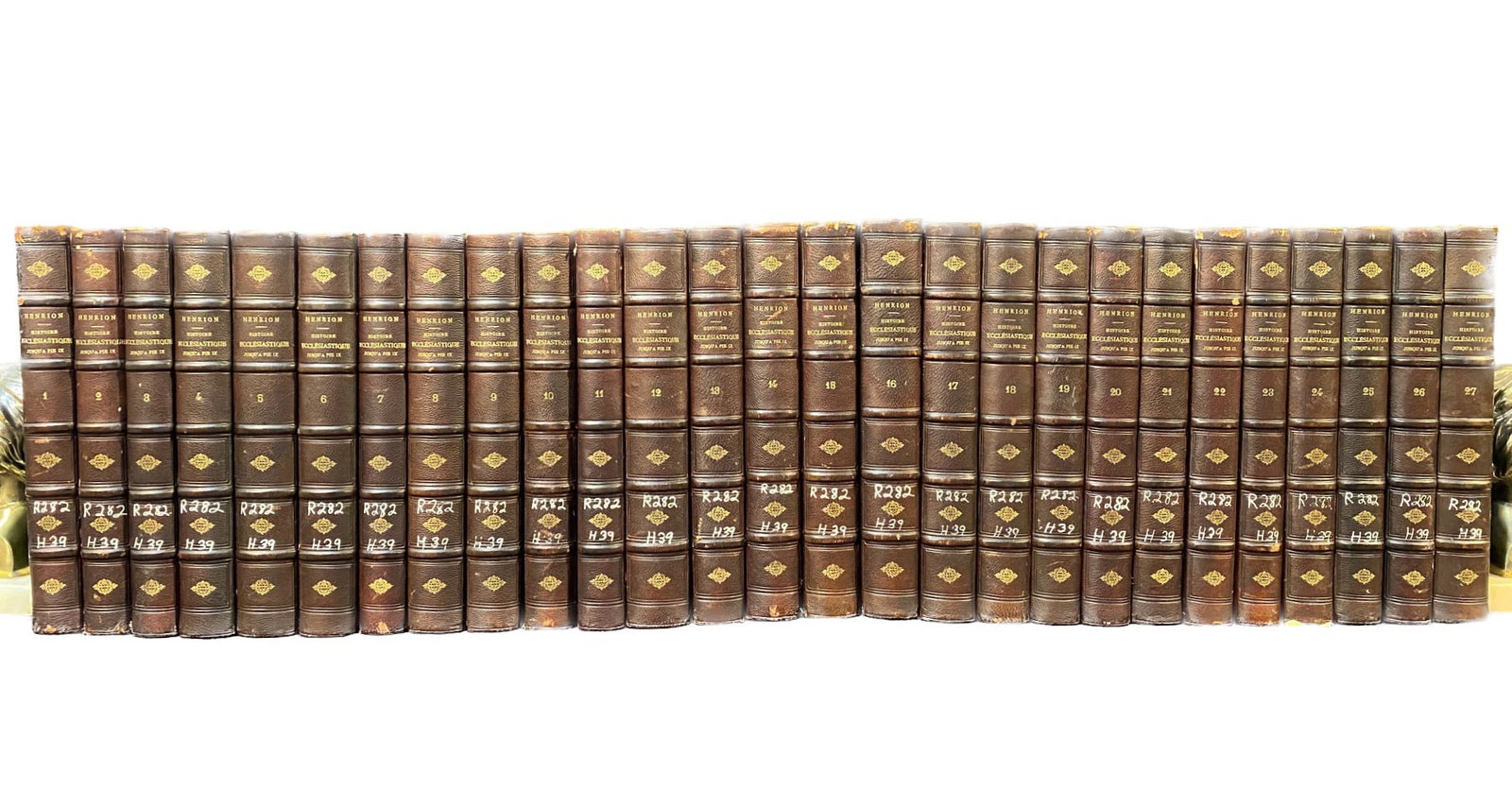 HISTOIRE ECCLESIASTIOUE DEPUIS LA CREATION JUSQU'AU PONTIFICAT DE PIE IX ? 27 VOLUMES ? 1852-1879 (1 of 8)