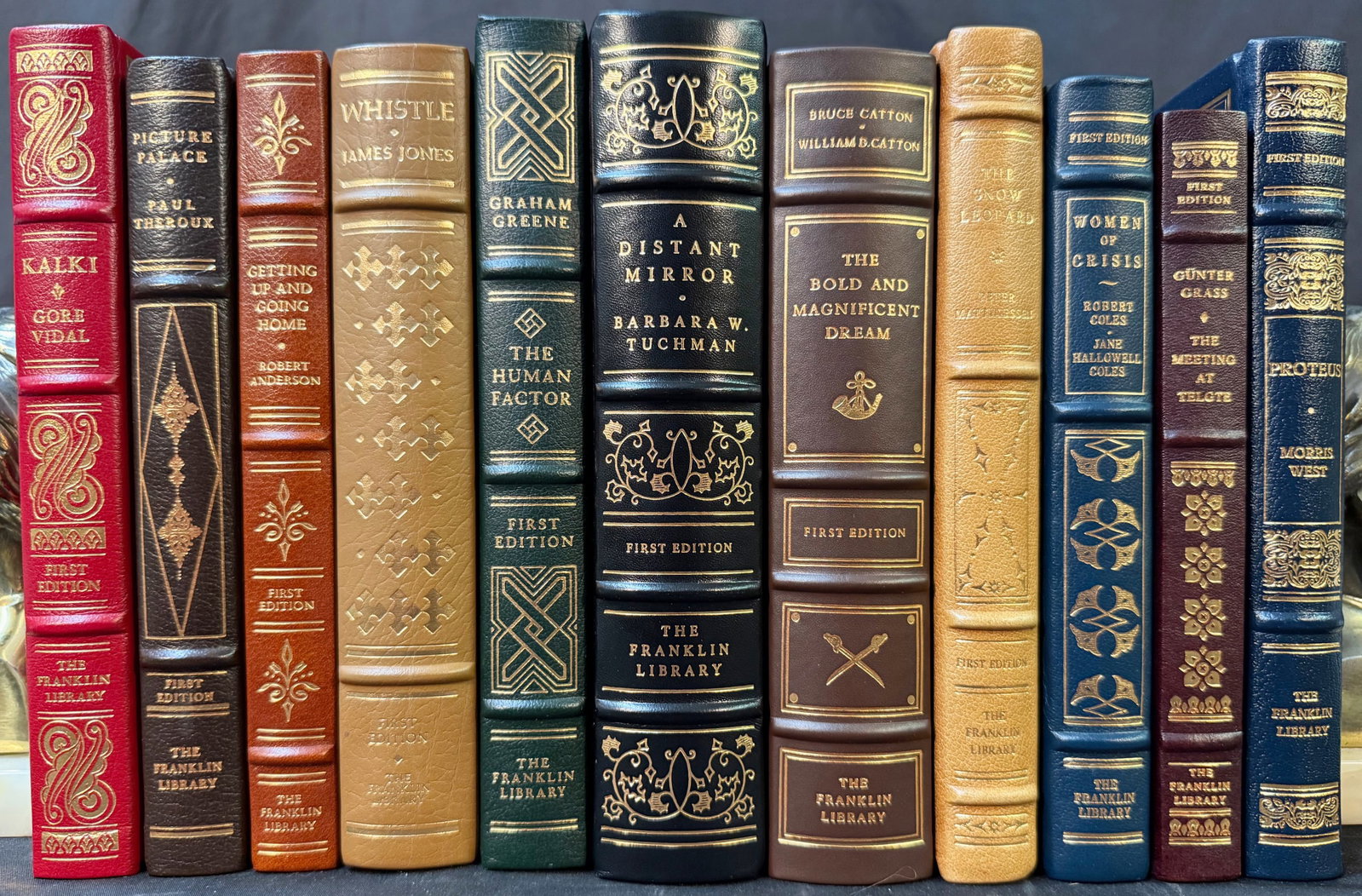 FRANKLIN LIBRARY FIRST EDITION BOOK SERIES, 11 VOLUMES, 1970s (1 of 7)