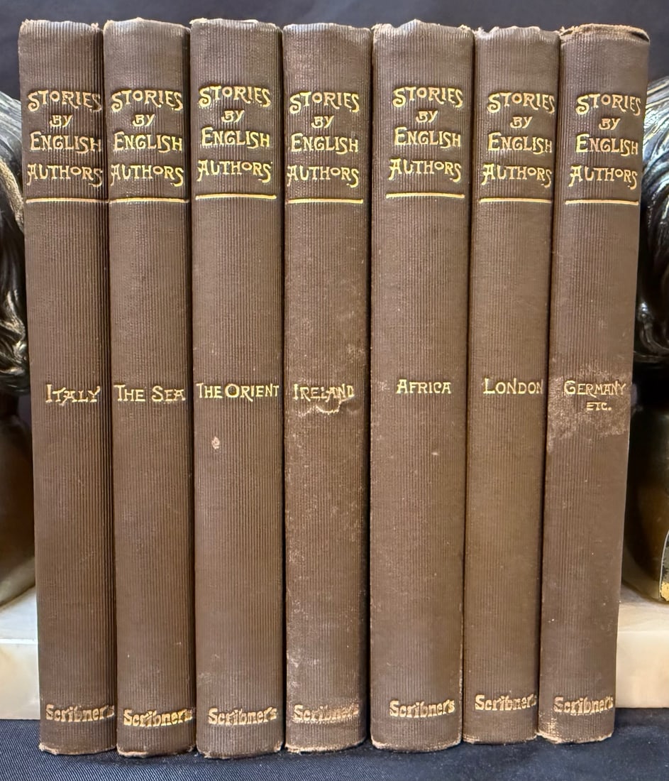 STORIES BY ENGLISH AUTHORS, 7 VOLUMES, 1901