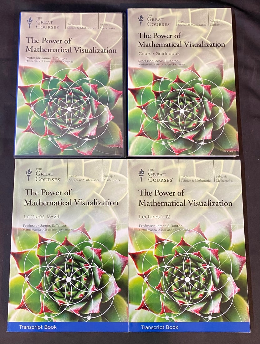 THE GREAT COURSES SERIES, THE POWER OF MATHEMATICAL VISUALIZATION (1 of 3)