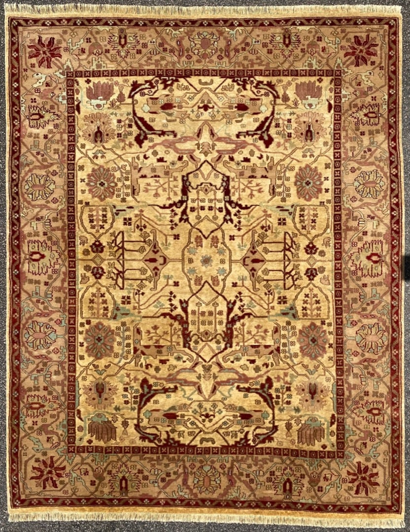 PESHAWAR HAND KNOTTED RUG, 8.0 x 10.3 (244cm x 312cm) (1 of 5)