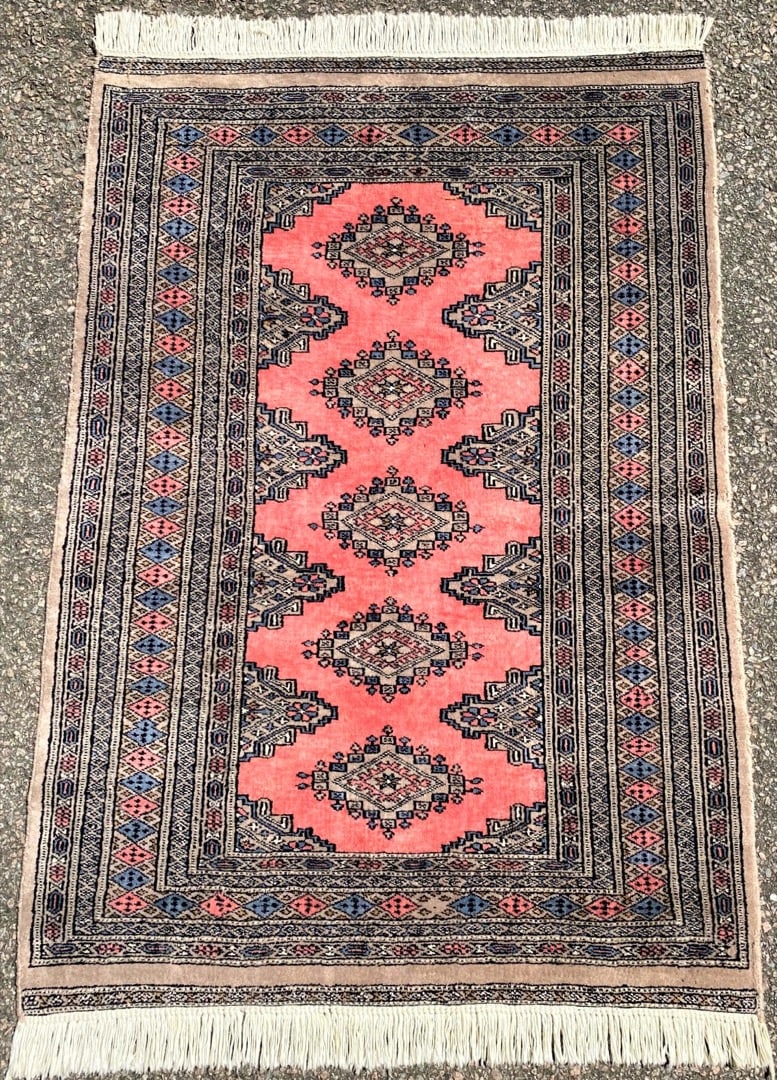 BUKHARA HAND KNOTTED RUG WITH 250+ KPSI ? 3.0 x 4.6