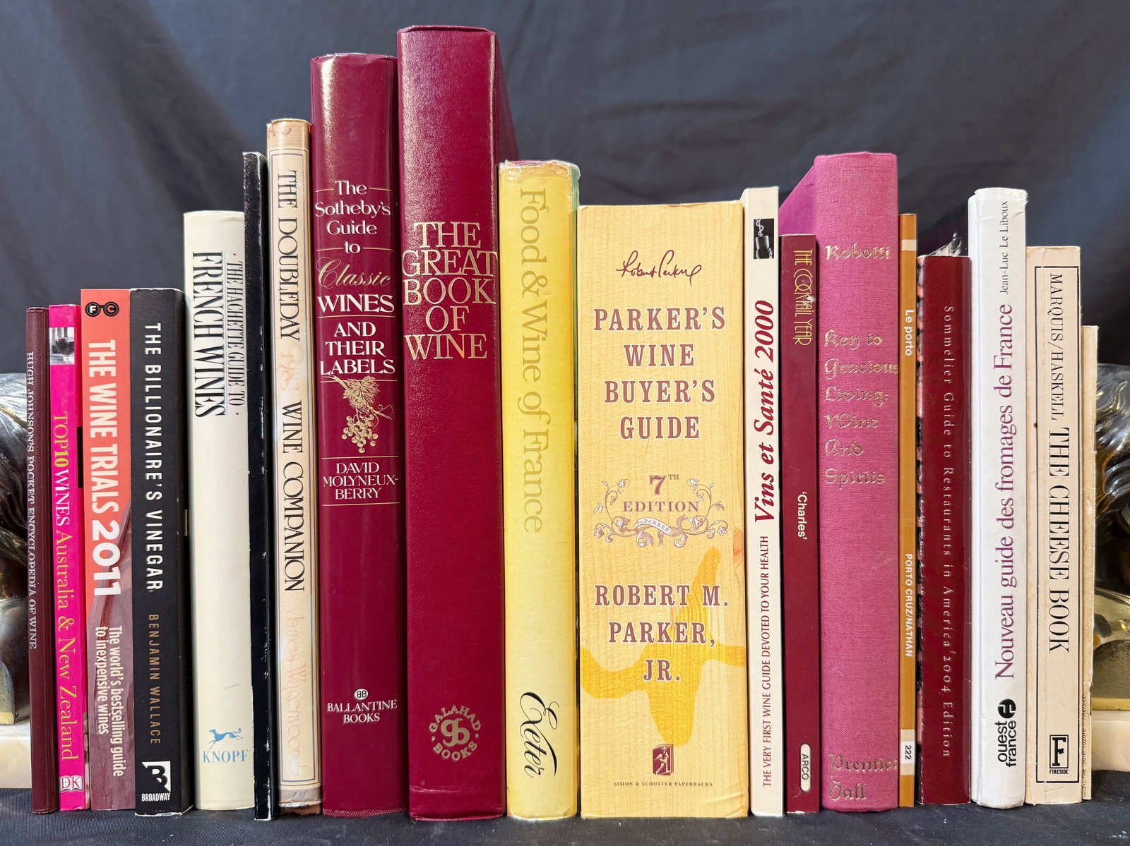 WHITE HOUSE CHEF PIERRE CHAMBRIN ESTATE WINE LIBRARY, PARKER, SOTHEBY?S, FRENCH WINE AUTHORITY (1 of 6)
