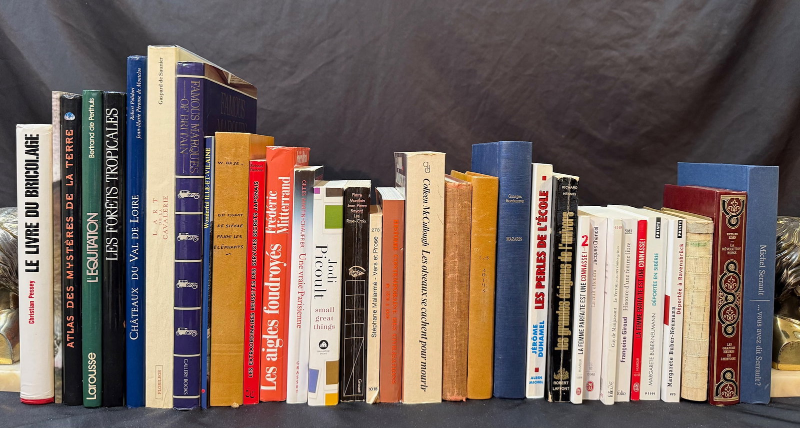 ESTATE LIBRARY OF WHITE HOUSE CHEF PIERRE CHAMBRIN, FRENCH CULTURAL & LITERARY BOOK COLLECTION, (1 of 3)