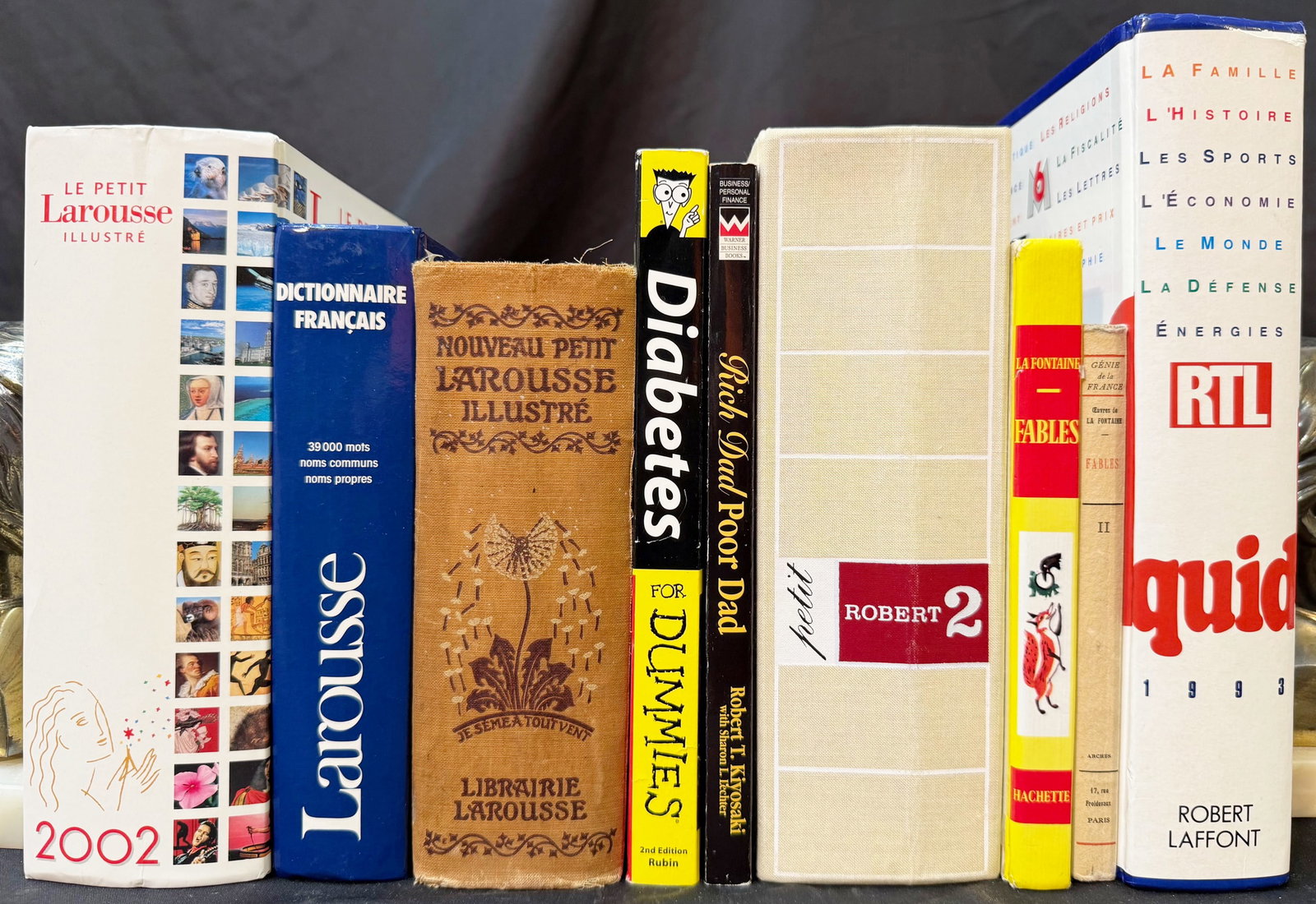 FRENCH REFERENCE LIBRARY FROM THE ESTATE OF WHITE HOUSE EXECUTIVE CHEF PIERRE CHAMBRIN, BILINGUAL: A compelling and highly personal French-language reference library from the estate of Pierre Chambrin, former Executive Chef of the White House and Maître-Cuisinier de France—representing t