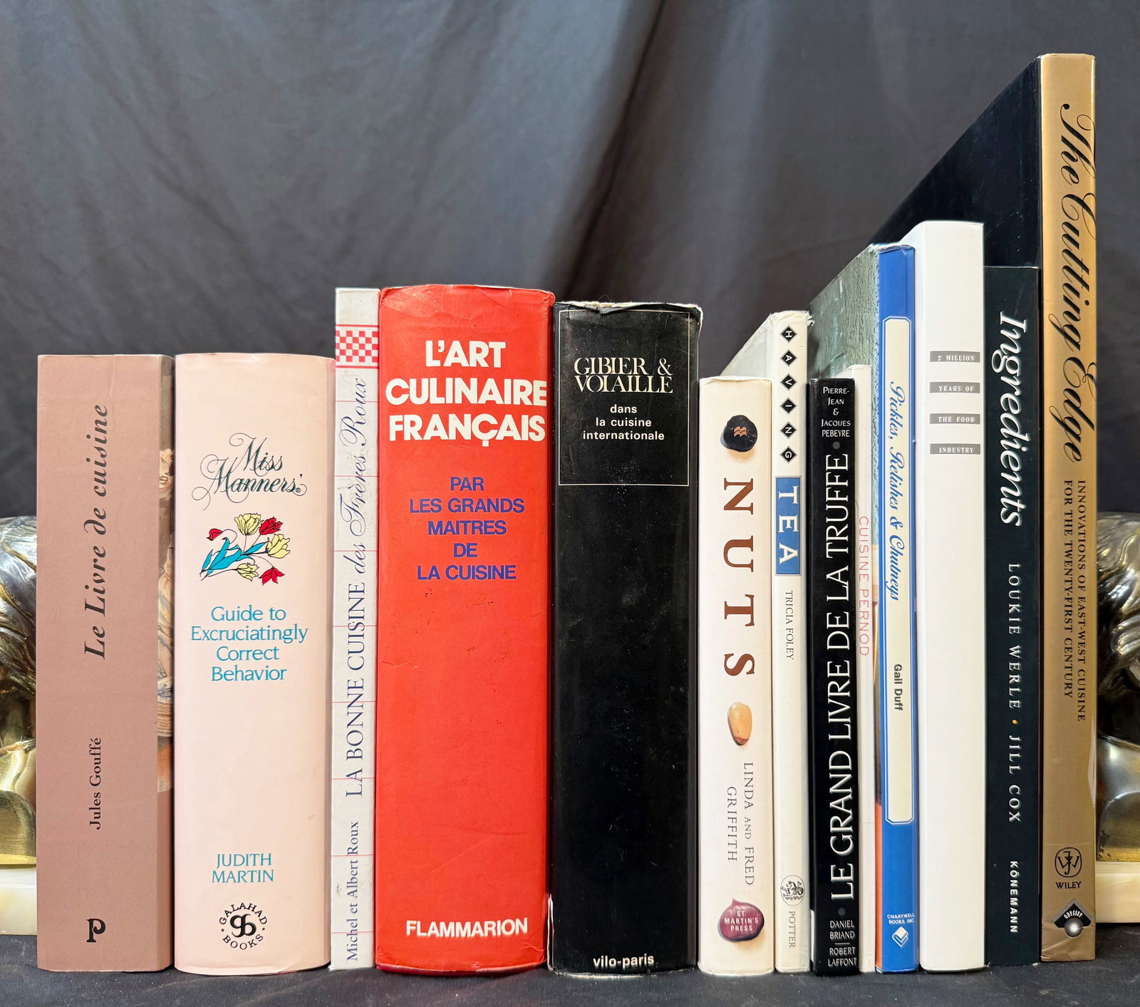CHEF PIERRE CHAMBRIN CULINARY LIBRARY, ESCOFFIER LINEAGE, FRENCH TECHNICAL DOCTRINE, TRUFFLE AND: Offered here is an exceptionally compelling and intellectually rich culinary library from the estate of Chef Pierre Chambrin—an elite grouping that moves beyond standard cookbooks into the realm