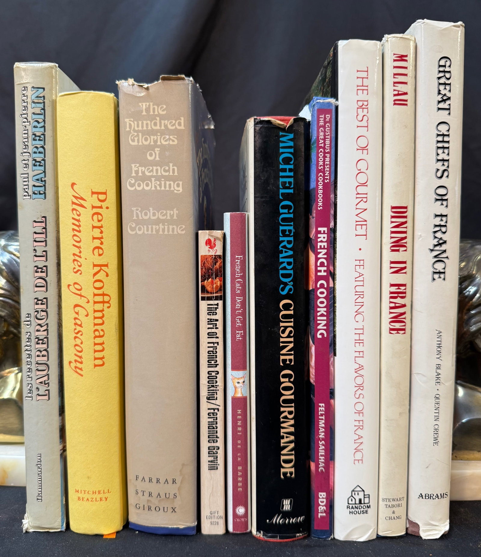 ANNOTATED CULINARY LIBRARY OF WHITE HOUSE CHEF PIERRE CHAMBRIN, BOCUSE, GU?RARD, GAULT-MILLAU, (1 of 5)