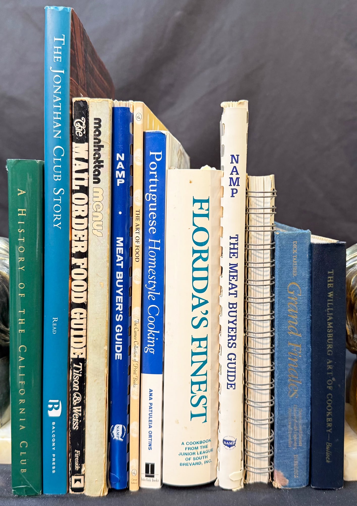 WHITE HOUSE CHEF PIERRE CHAMBRIN WORKING LIBRARY, AMERICAN CULINARY REFERENCE, KITCHEN SYSTEM: A compelling and highly authentic working culinary reference library from the estate of Pierre Chambrin, Executive Chef of the White House (1989–1994)—offering a rare glimpse into the oper
