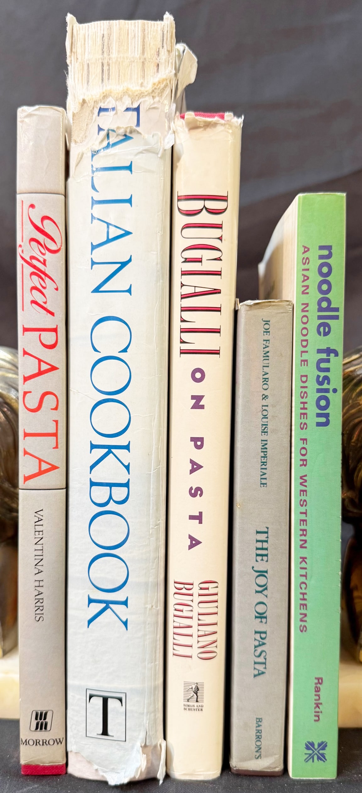 WHITE HOUSE CHEF PIERRE CHAMBRIN ESTATE PASTA LIBRARY, ITALIAN CULINARY AUTHORITY, MENU DEVELOPMENT: A refined and highly functional pasta and Italian cuisine library from the estate of Pierre Chambrin, former Executive Chef to the White House—representing a core system for menu development, cu