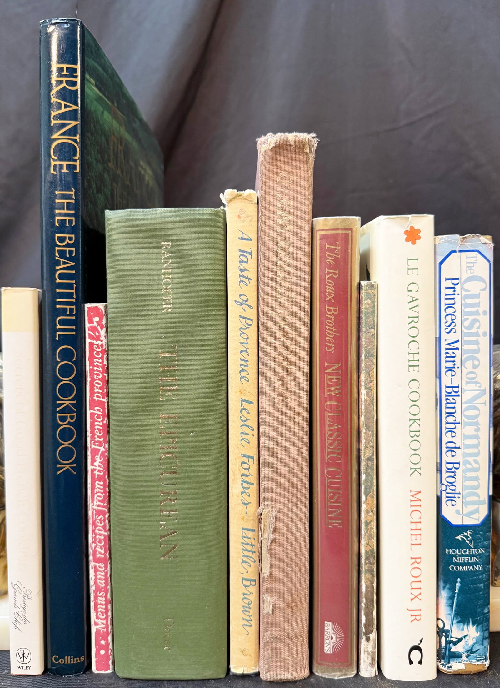 WHITE HOUSE CHEF PIERRE CHAMBRIN ESTATE FRENCH CULINARY LIBRARY, ROUX BROTHERS, LE GAVROCHE,: A significant and highly authoritative French culinary library from the estate of Pierre Chambrin, former Executive Chef to the White House—representing the foundational doctrine, regional depth