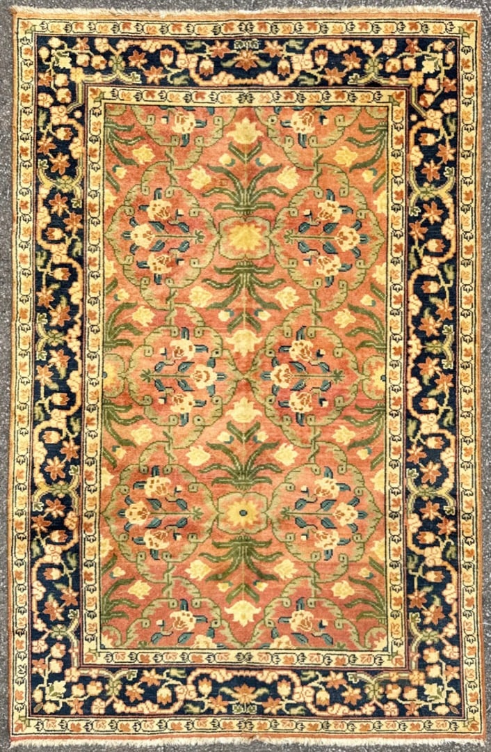 PESHAWAR HAND KNOTTED RUG, 5.5 x 8.3 (165cm x 251cm) (1 of 5)