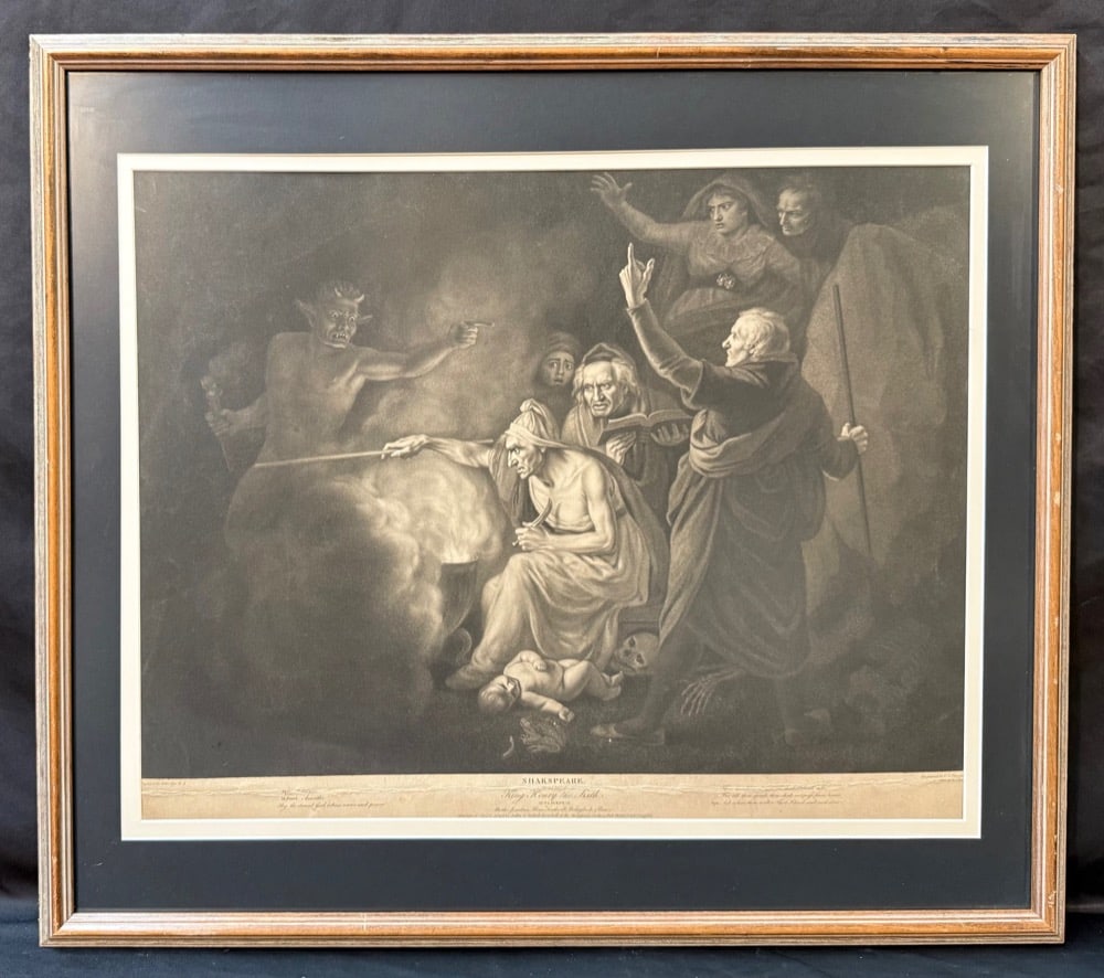 SHAKESPREARE HENRY VI, GEORGE C. PLAYTER (LATE 18TH CENTURY) AFTER JOHN OPIE (1761-1807) FROM (1 of 10)