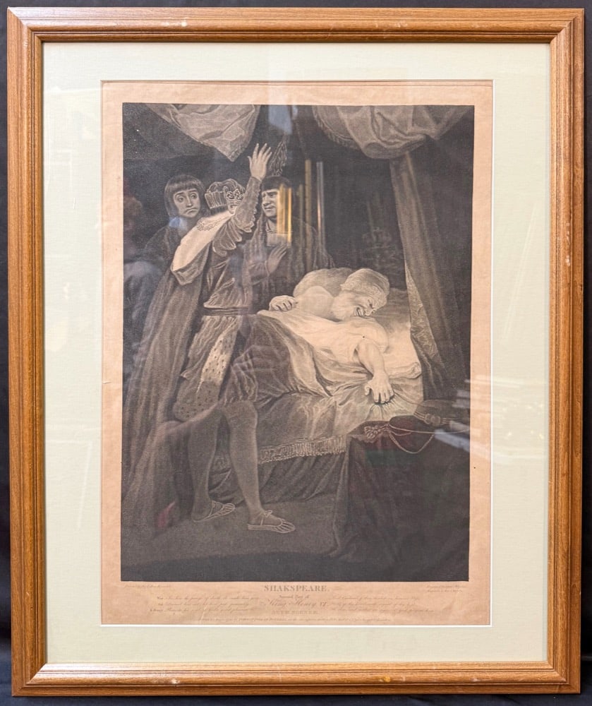 SHAKESPREARE HENRY VI, CAROLINE WATSON (1760-1814) AFTER SIR JOSHUA REYNOLDS (1723-1792) FROM (1 of 10)