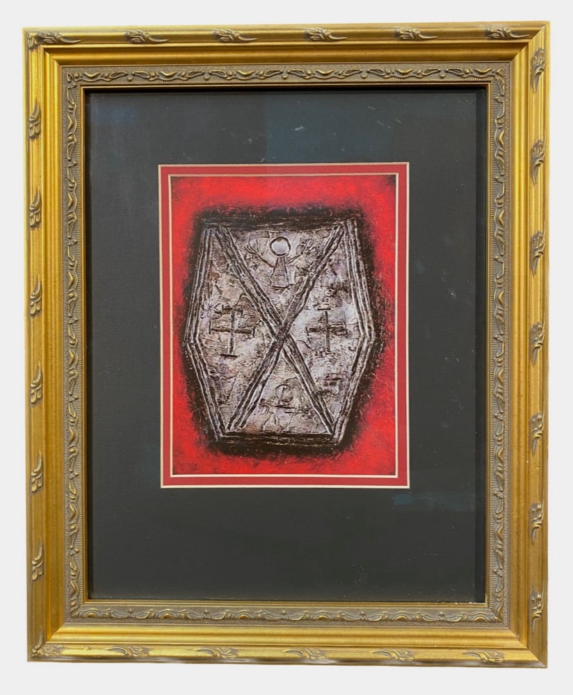 PIERRE JACQUEMON (1936-2001) LIMITED EDITION COLOR LITHOGRAPH, 14IN X 17IN (36cm x 43cm) (1 of 6)