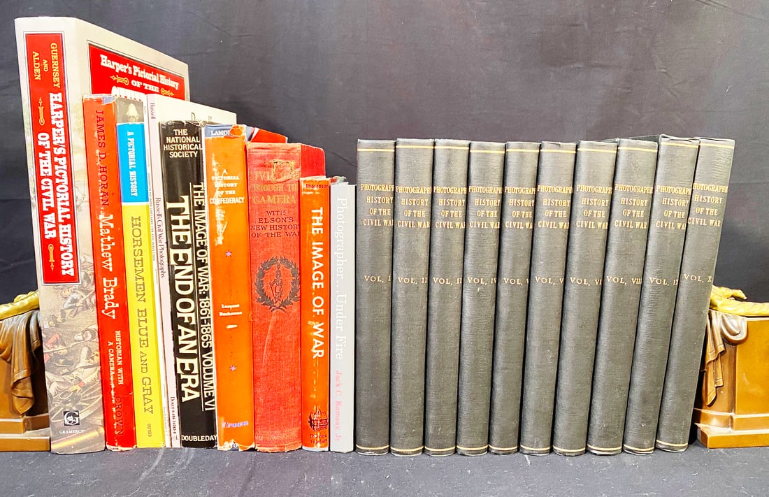 CIVIL WAR PHOTOGRAPHY BOOK SET Ð 18 VOLUMES WITH 3 MANUALS (1 of 7)