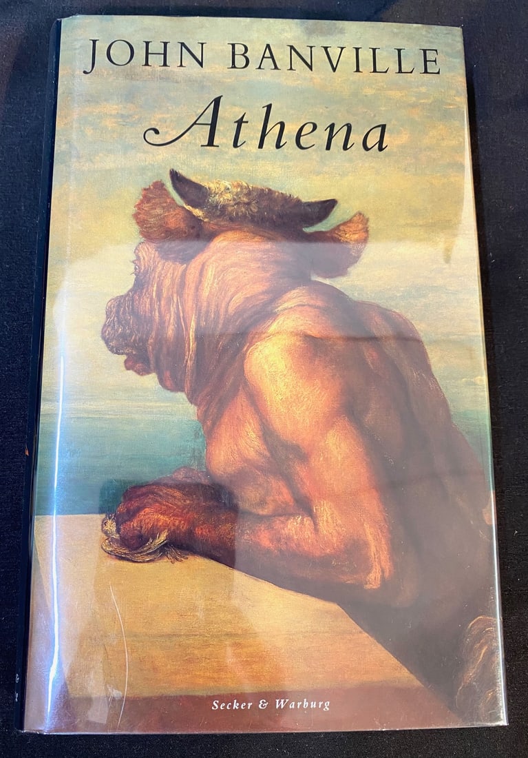 ATHENA BY JOHN BANVILLE, SIGNED, 1ST EDITION: 1995. London. Secker and Warburg. A signed, 1st Edition of this American Classic. This volume is in Near Fine, unread condition. It comes with a dust jacket that is in Very Good++ condition. It was pu