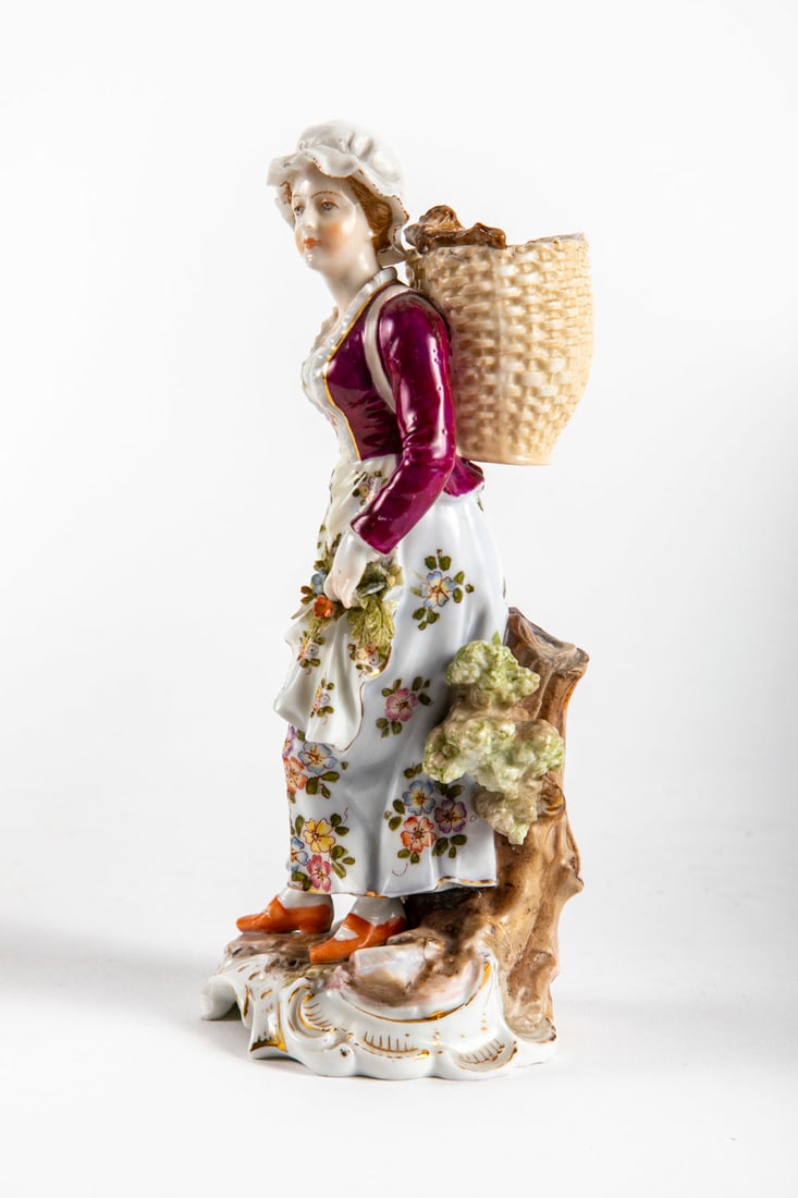 An ENS & Eckert Porcelain Figurine, Germany, 19th Century (1 of 6)