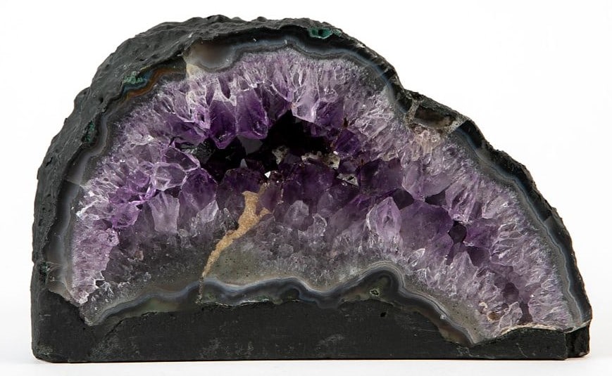 Natural Amethyst Cave, Brazil, AAA quality, Weight: 3.55 kg, height: 12.5 cm, front width: 21 cm, (1 of 7)