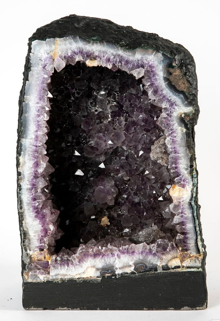 Huge Natural Amethyst Cave and Extra Heavy in Combination of White Quartz, Brazil, AAA Quality, (1 of 5)