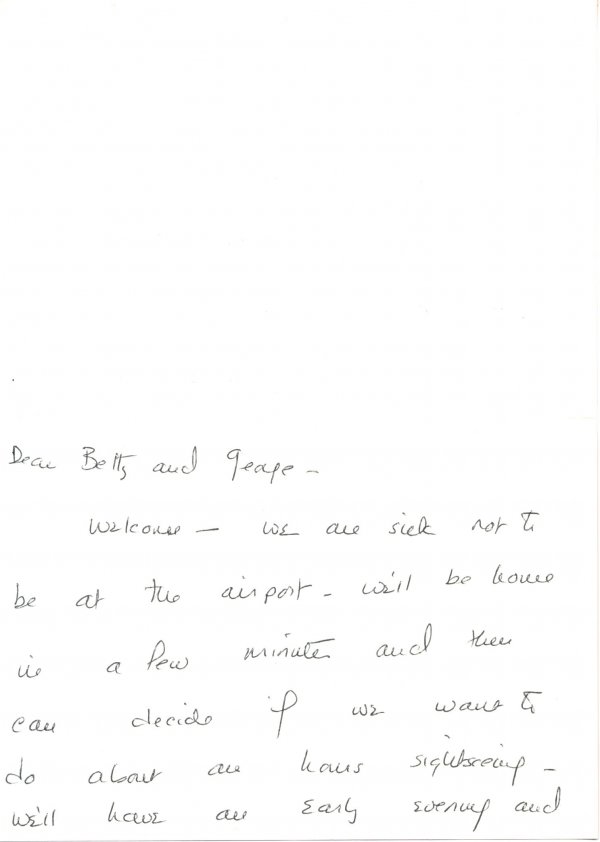 Barbara Bush Autograph Letter Signed UACC PADA